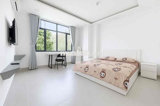 Căn hộ mini có cửa sổ trời - Đầy đủ nội thất - Gần ngã tư hàng xanh