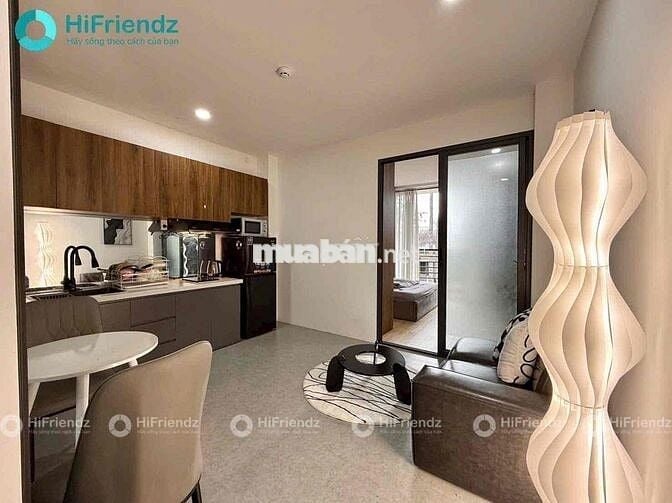 🌟🌟 Căn Hộ 1PN View Đẹp – Ban Công + Mặt Tiền Rộng Rãi, Giao Thông Thuậ