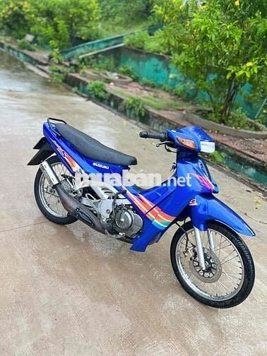 xe satria 2000 xanh candy