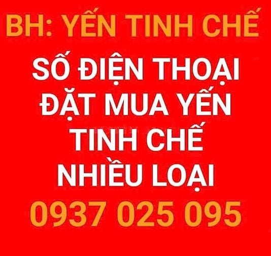 BH:YẾN TINH CHẾ .SỐ ĐIỆN THOẠI ĐẶT YẾN TINH CHẾ NHIỀU LOẠI