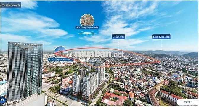 Từ 3,4tỷ sở hữu căn hộ 3PN trung tâm thành phố Huế, dự án Hue Heritage