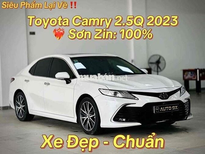 🚘 Toyota Camry 2.5Q 2023 - Sơn Zin 100%