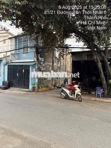 Bán đất 4x13.5m, hẻm 4m, 1/ TTN 05, Tân Thới Nhất, Q12. 4ty2