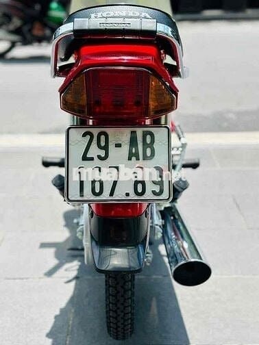 Biển Víp 29AB-16789 Dream việt 2013 full mới đỏ