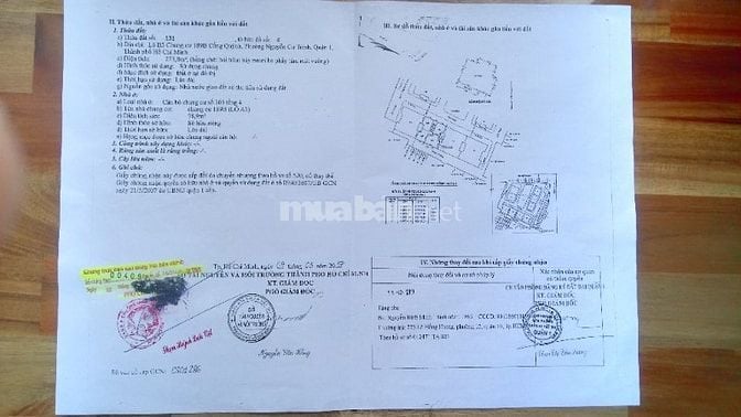 CHÍNH CHỦ BÁN CĂN HỘ TRUNG TÂM Q1 - C/C 189B CỐNG QUỲNH QUẬN 1