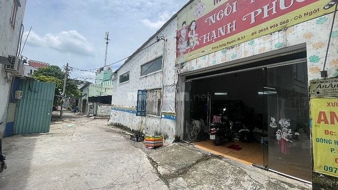 Cho thuê xưởng 400m2 Quang Trung Chợ Cầu