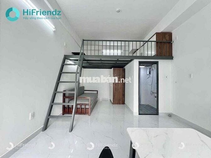 DUPLEX 2 KHÔNG GIAN NGỦ - GÁC CAO 2M - BAN CÔNG THOÁNG - FULL NỘI THÂT