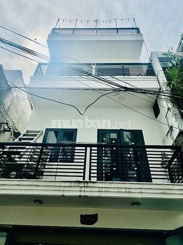 Hẻm Xe Hơi Lê Văn Sỹ,Ngang 4,3m,4Tầng,4PN,Khu KD Buôn Bán Nhộn Nhịp 