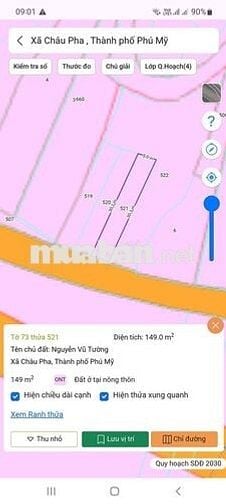 Bán đất ngộp châu pha, mua 1ty6 nay bán 1ty