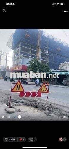 Đất MT ĐT743 Dĩ An – 736m² giá chỉ 17tr/m² ngang 12m. gần chung cư.