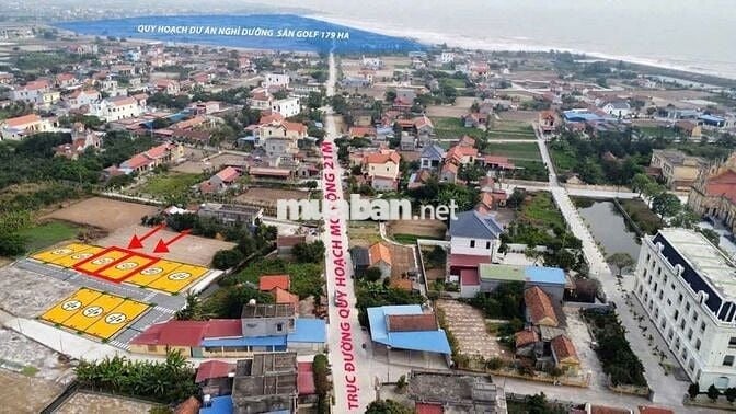 *** 2 lô gần biển này chưa đến 1 tỷ, đường đê biển đang mở rộng