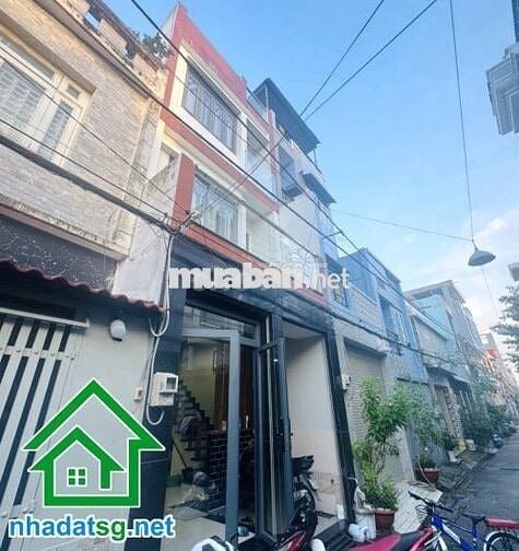 NHÀ ĐẸP 4 TẦNG – FULL NỘI THẤT XỊN – NGAY NGÃ TƯ GÒ MÂY, AEON TÂN PHÚ.