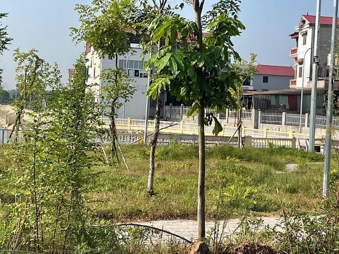 Đất thổ cư, xuân nộn Đông Anh, đối diện công viên, hồ.