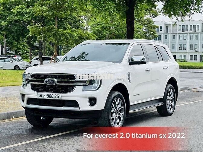 Ford Everest 2022 Titanium 2.0L Form mới nhất ĐẸP