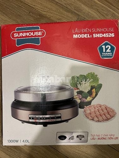 Bán nồi lẩu sunhouse SHD 4526 mới 
