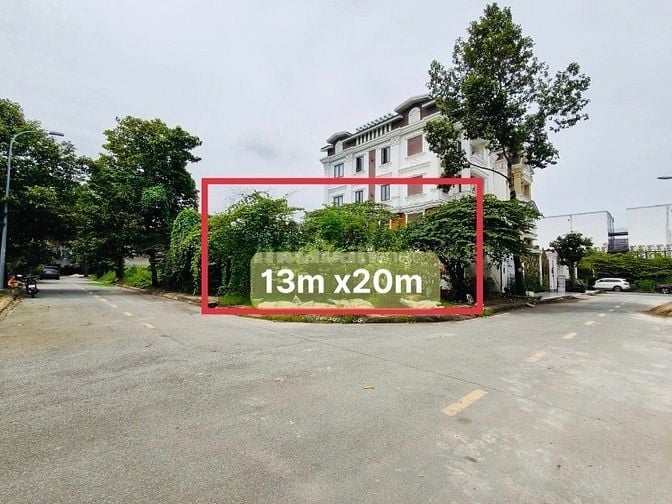 Siêu Phẩm! Bán nền góc P40 Huy Hoàng DT 248m2 giá 63 tỷ 12 rất đẹp