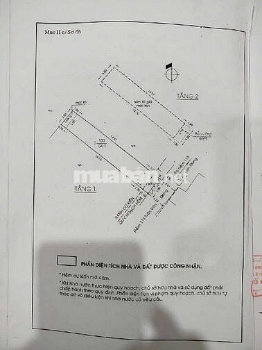 Bán nhà cũ tiện xây theo ý thích