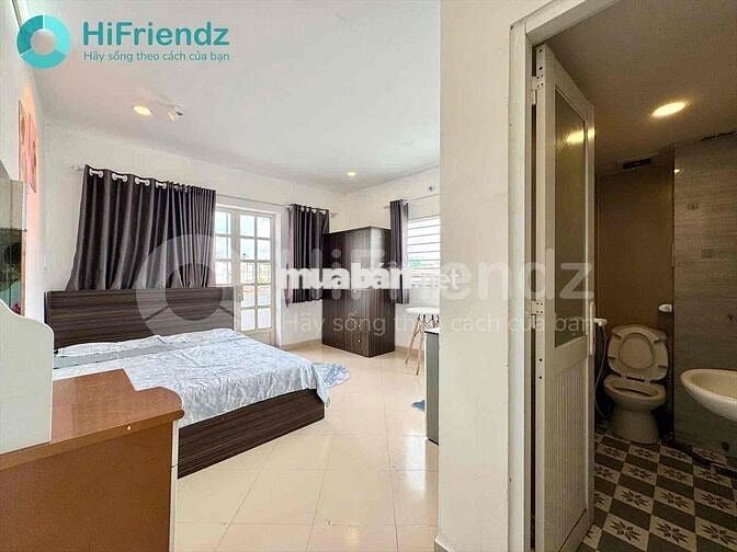 CHÍNH CHỦ CHO THUÊ STUDIO BAN CÔNG GIÁ RẺ SÁT VX DÂN CHỦ, CẦU VƯỢT 3/2