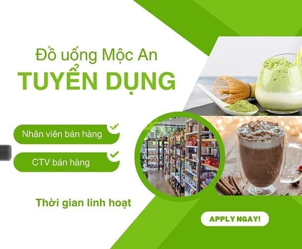 [Việc làm Quận 11] Nhân viên bán hàng tại đại lý đồ uống