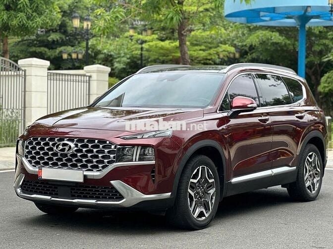 Hyundai SantaFe 2.2Premium 4x4 AT 2021 bản Dầu