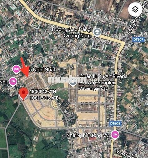 LÔ ĐẤT MẶT TIỀN 150M2(6X25),ĐƯỜNG 7.5M CÁCH HỘI AN 3P DI CHUYỂN