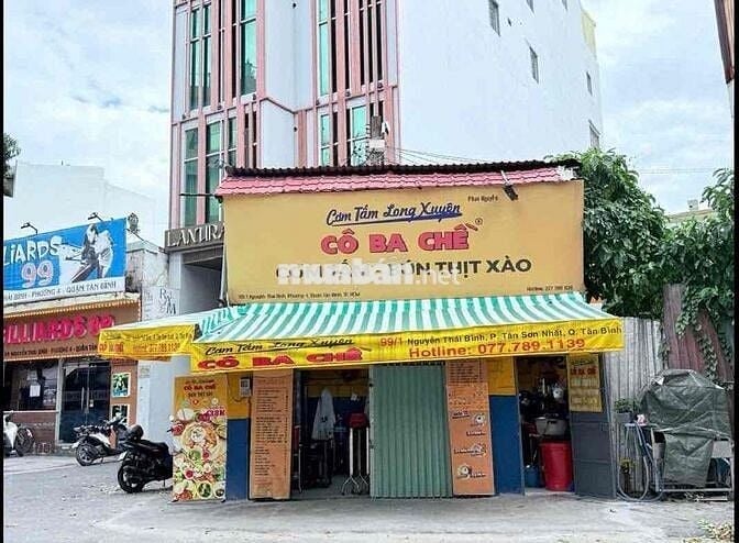 🔥 Mặt Tiền Kinh Doanh - Nguyễn  Thái Bình - 2 Tầng - Dòng Tiền Có Sẳn