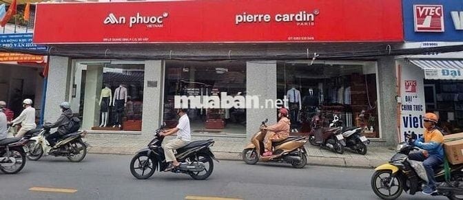 CHo thuê nhà mặt tiền đường Nguyễn oanh 14x33m nở hậu phía sau