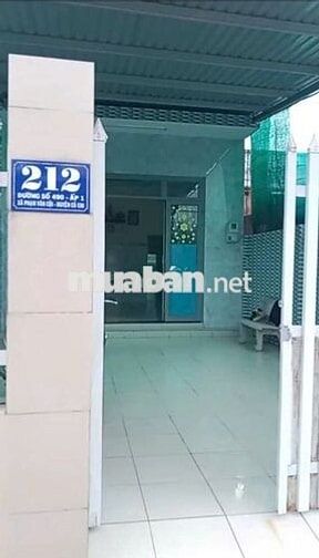 Cần tiền bán gấp nhà mặt tiền đường 490 Phạm Văn Cội chỉ 1 tỷ 990