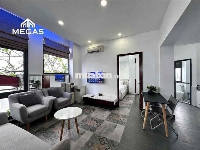 CĂN HỘ MỚI 100% 1PN GẦN VÒNG XOAY LĂNG CHA CẢ,CV HOÀNG VĂN THỤ 45M2