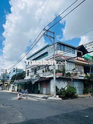 Cho thuê nhà góc 2 mặt tiền đường Đỗ bí 7x18m 1L kd tự do