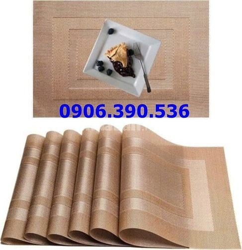 Chuyên phân phối sỉ & lẻ tấm lót bàn ăn,miếng lót ly chén dĩa các loại