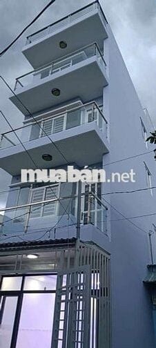 Cần bán gấp nhà P TTN Q12 gần trường học.DT 4*15 .1 trệt 4lầu 4PN 5WS