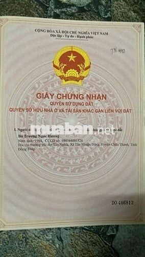 Bán Đất ở 133m2 tại Tân Ngãi, TP. Vĩnh Long, có Sổ, giá 1,3 tỉ