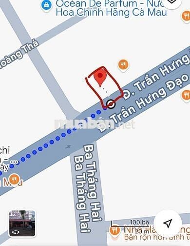 Bán nhà mặt tiền 9.8x17m đường Trần Hưng Đạo, P5, Cà Mau