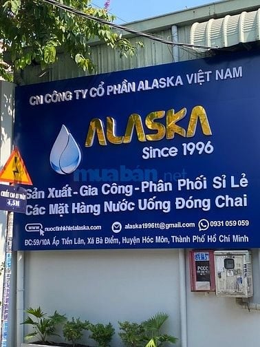 Tuyển tài xế B2 giao nước uống 