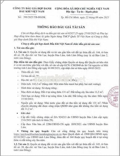 BĐS xã Bảo Lâm 2, tỉnh Lâm Đồng