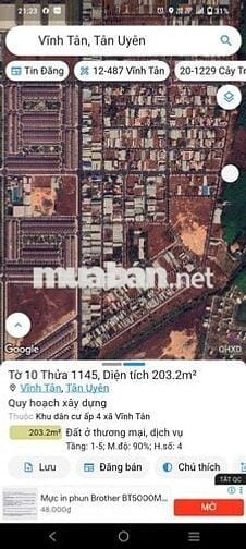 Cần Bán Nhanh đất Vi Síp 2 Mở Rộng 203m Mặt Tiền Đẹp Thoáng Mát.