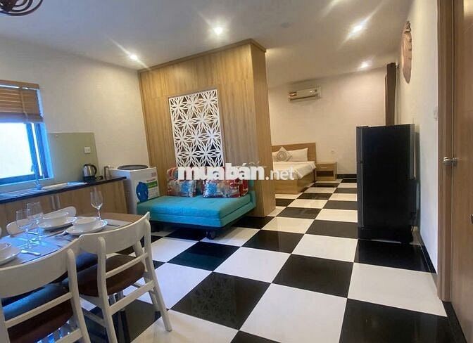 Cho thuê căn hộ Studio ngay Sơn Trà- Hồ Bơi