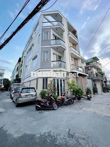 TÂN KỲ TÂN QUÝ – TÂN QUÝ – TÂN PHÚ – NHÀ 4 TẦNG LÔ GÓC, HẺM 10M – GIÁ8