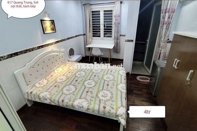 Tìm đồng đội nam ở ghép 📍 417 Quang Trung. Phòng trọ cho thuê Gò Vấp