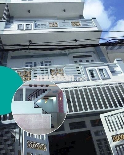 Cho Thuê Nhà 3 Lầu Mới Giá Rẻ Hẻm Đường HT 13, P. Hiệp Thành Quận 12