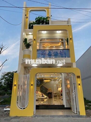 NHÀ HAI MẶT TIỀN MỚI XÂY  KHU DÂN CƯ TRƯỜNG AN TRUNG TÂM TP VĨNH LONG