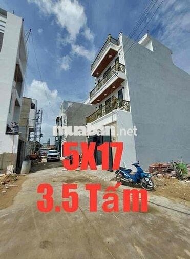 🔥NHÀ 5X17m-3.5 Tấm-Gần Chợ Đầu Mối-Khu Nhà Lầu Đẹp