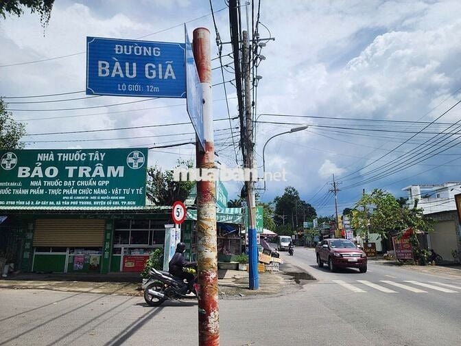 Đất thổ cư xây ở Bàu Giã, xã Củ Chi, (5x17m)85m2, SHR, bán nhanh 1 tỷ5