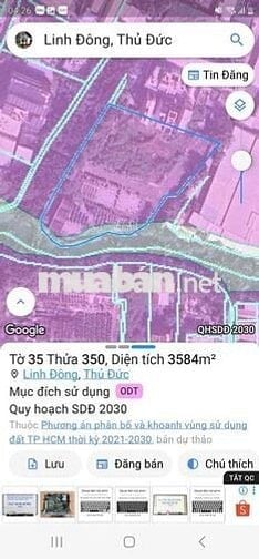 Bán Lô Đất Phủ Hồng phường Linh Đông TP Thủ Đức TPHCM