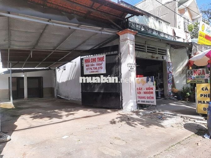Cho thuê Nhà mặt tiền đường Bùi hữu Nghĩa, Biên Hòa, ngã 3 Cầu Bửu Hòa