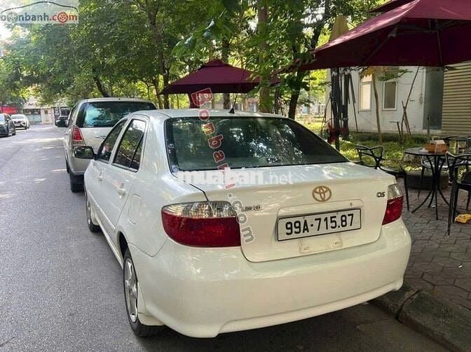 Xe Toyota Vios 1.5G 2004 - 110 Triệu