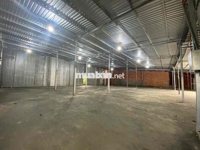 CHO THUÊ KHO 400m2 - 20x20m - ĐIỆN 3PHA - ĐƯỜNG XE TẢI