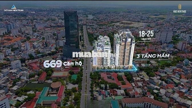 Mở Bán Căn Hộ Trung Tâm Huế - Sở Hữu Ngay Vị Trí Vàng