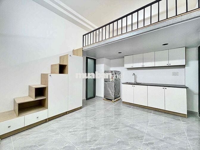 🔥TRỐNG SẴN 1 PHÒNG GÁC CAO MỚI XÂY - FULL NT NGAY TRƯỜNG CHINH - PVH